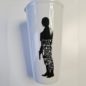 Star Wars Rogue One Ceramic Double-walled Travel Mug White & Black
